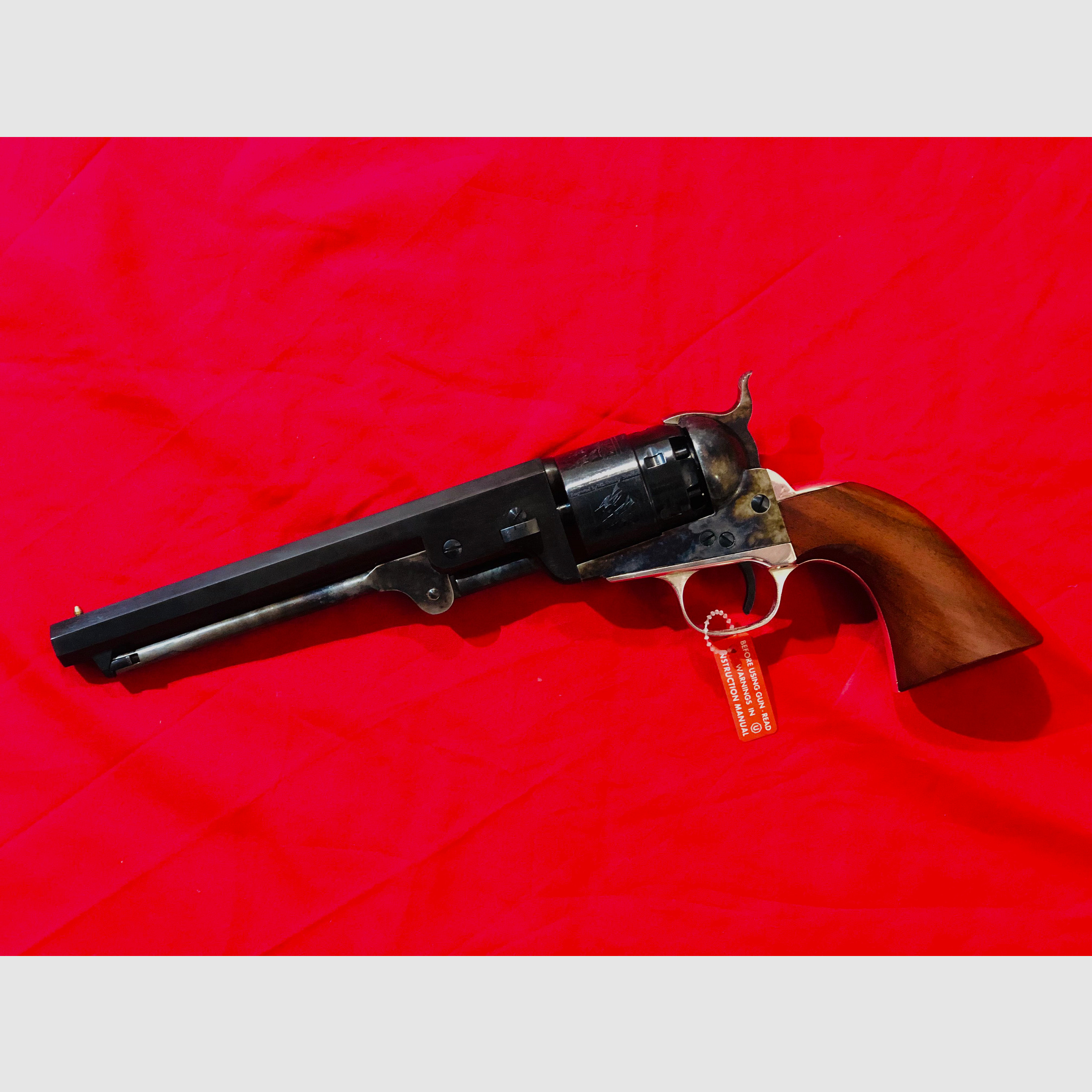 Hege Uberti Colt Navy Silverback 1851, .44 Black Powder