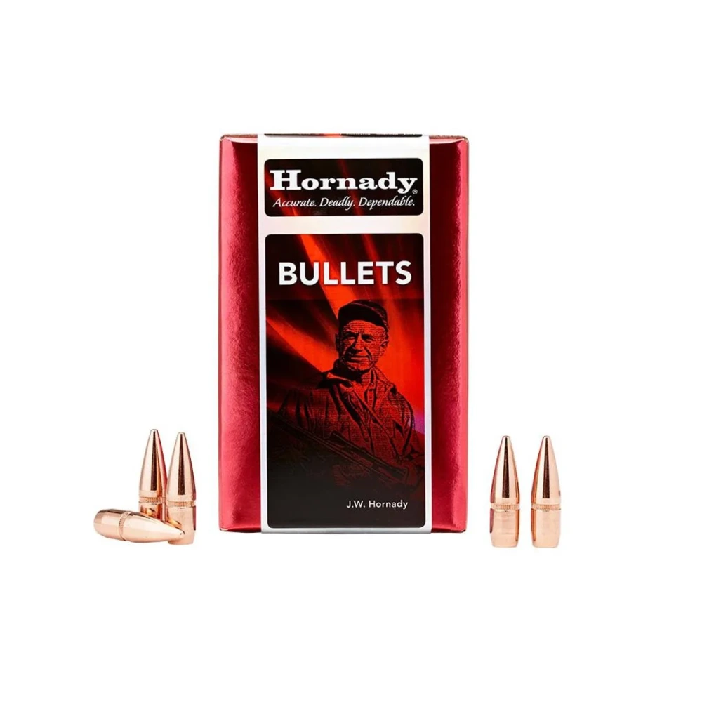 GESCHOSS HORNADY 22 CAL .224 62 GR FMJ (5500)