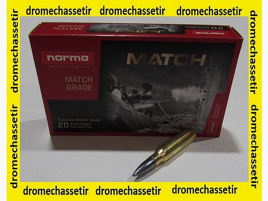 Box mit 20 Patronen Norma Match – Kal. 300 Win mag. – 178 gr