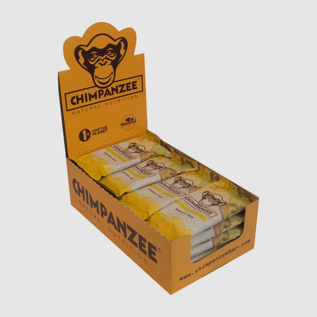Chimpanzee Riegel Energy Bar Zitrone 20 Stück