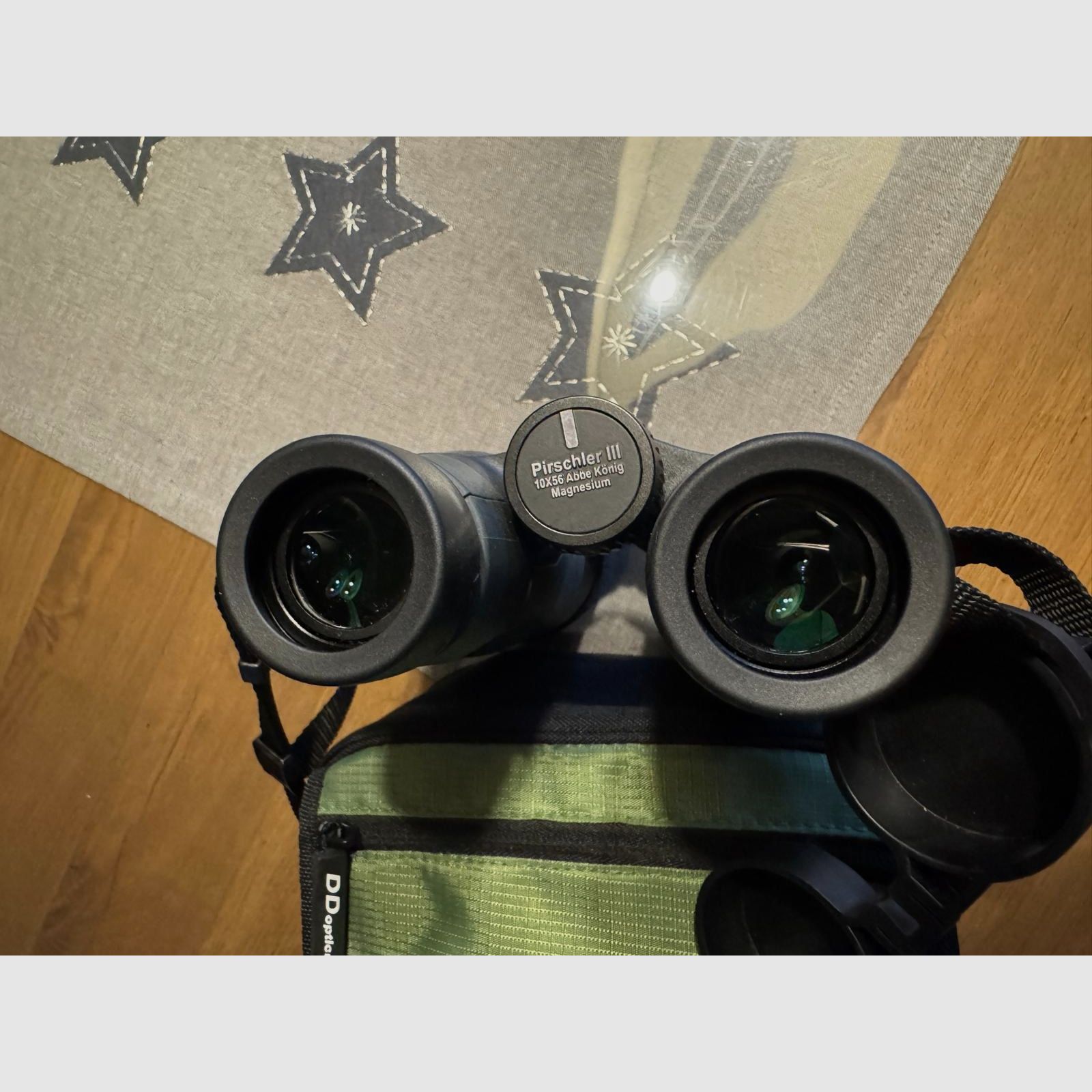DDoptics Pirschler binoculars 10x56 verde - 3.ª generación