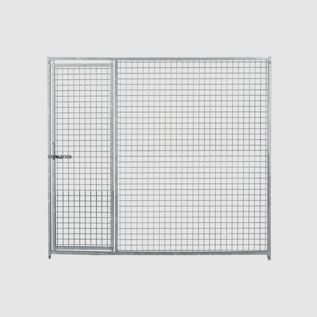 Hundezwinger aus quadratischem Gitter mit Tür und Paneelen 2 m, Bild 8 von 15
