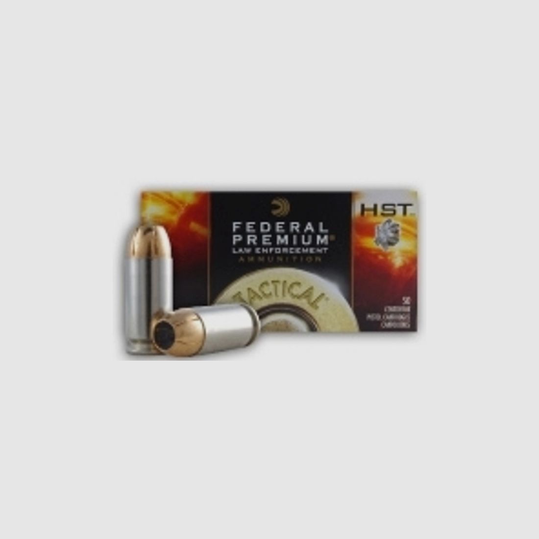 Federal Premium Personal Defense HST Law Enforcement 9mm Luger 124GR JHP 50 cartridges