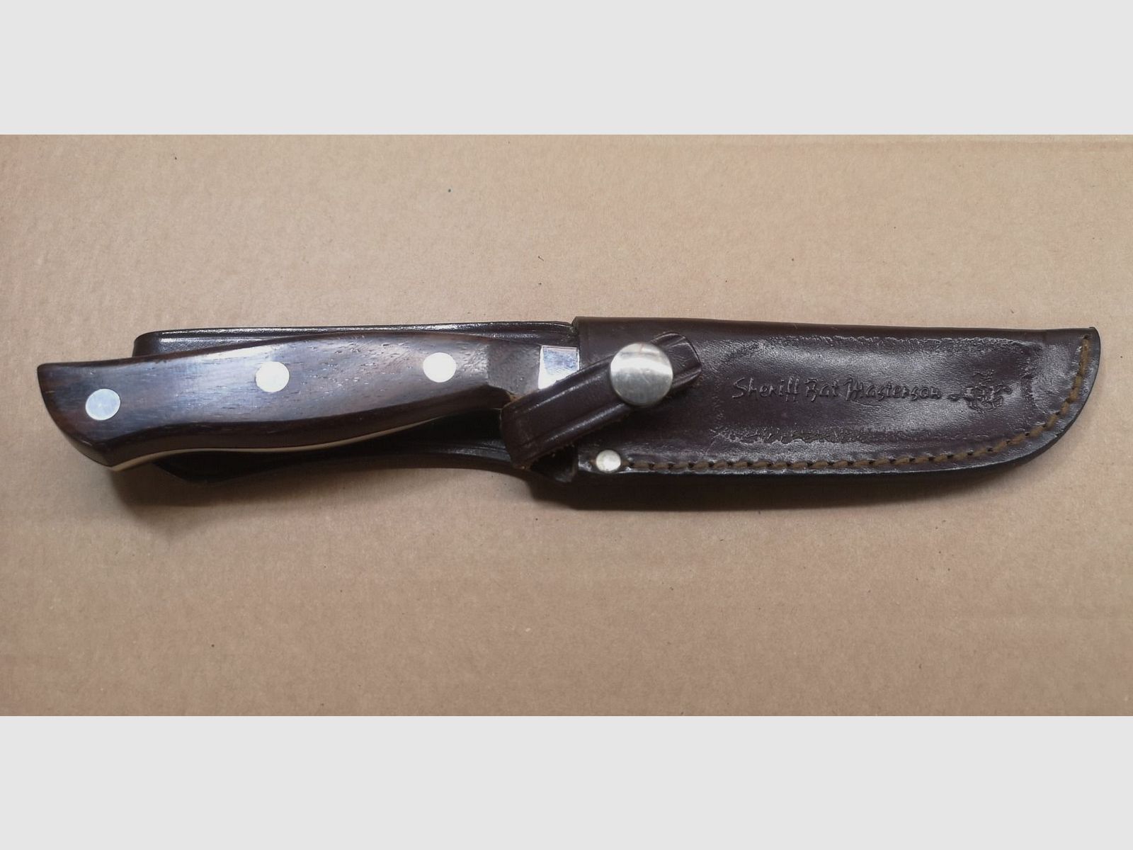 Jagdmesser Sheriff Bat Masterson 