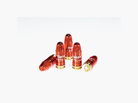 TIPTON Snap Cap Pistol 9 mm Luger 5 Pack
