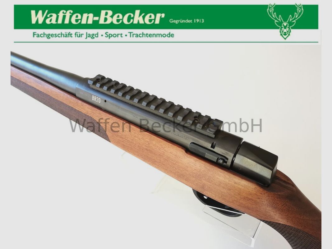 Brenner Brenner BR20 Kal. .308Win. LL:51cm M15x1 mondingsdraad, houten kolf