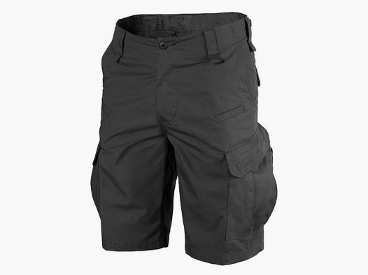 CPU Shorts – PolyCotton Ripstop – Black (SP-CPK-PR-01)