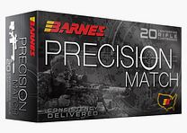 Barnes PRECISION MATCH .223 Rem. 55GR OTM Boat Tail 20 Patronen