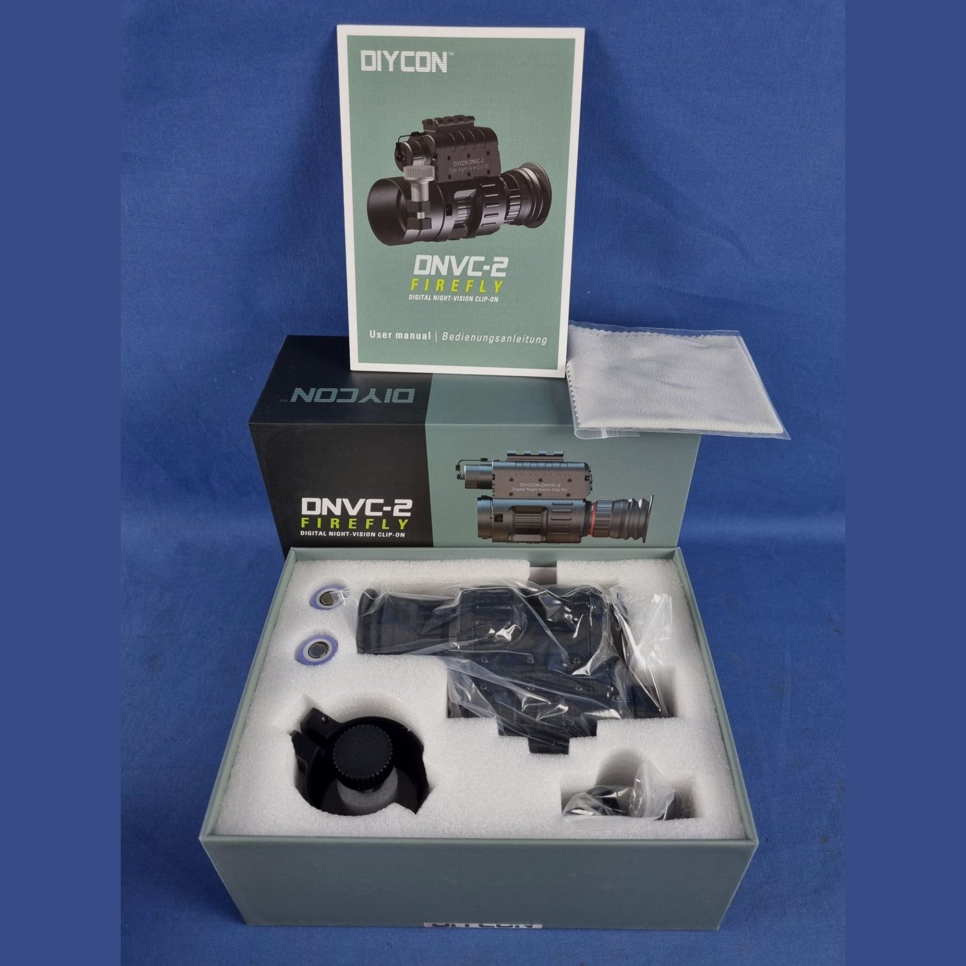 Diycon Dual-Use Night Vision Device DNVC-2 Firefly incl. IR LED Illuminator Predator 2 – Set, image 1 of 8