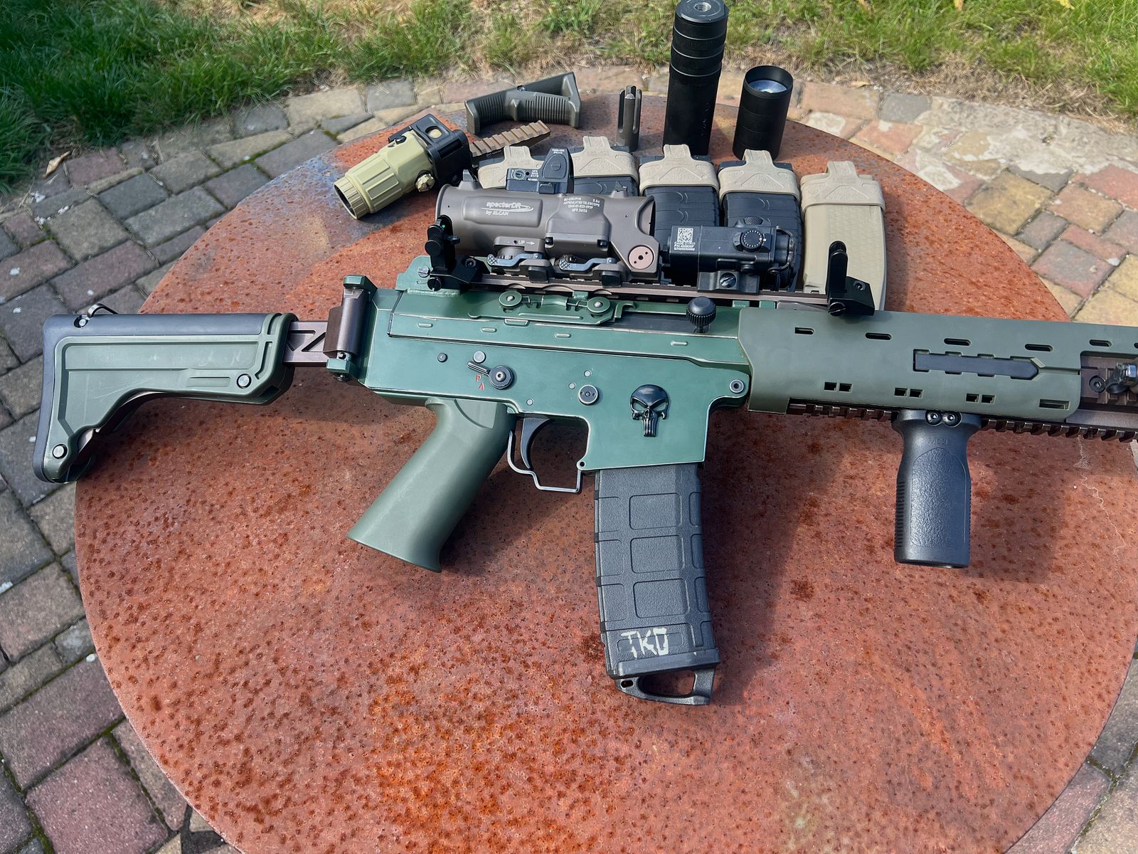 Rarity G&G GK5C (AK5C) with accessories