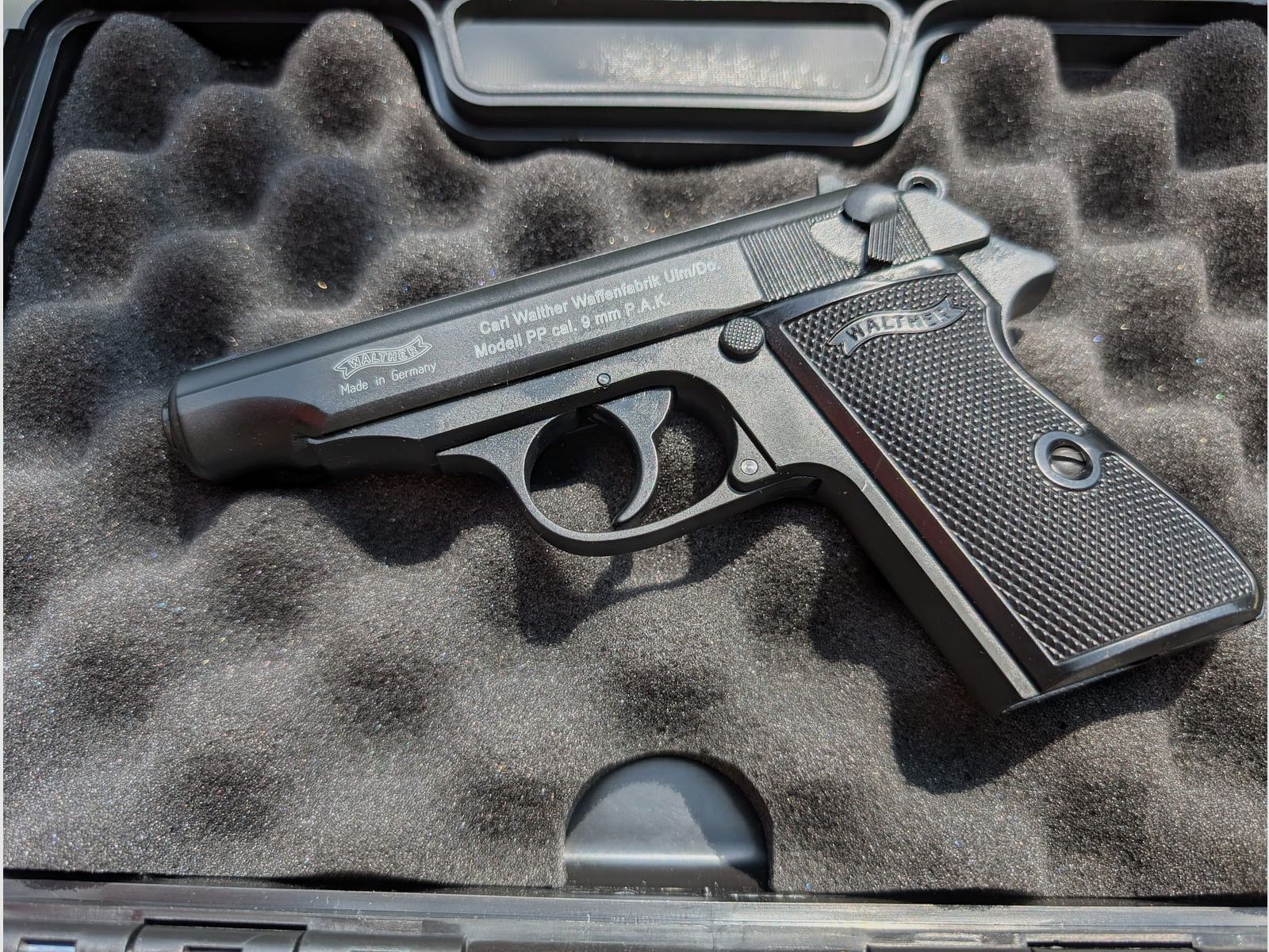 Walther Model PP cal. 9mm P.A.K. / top Zustand/ ungeschossen