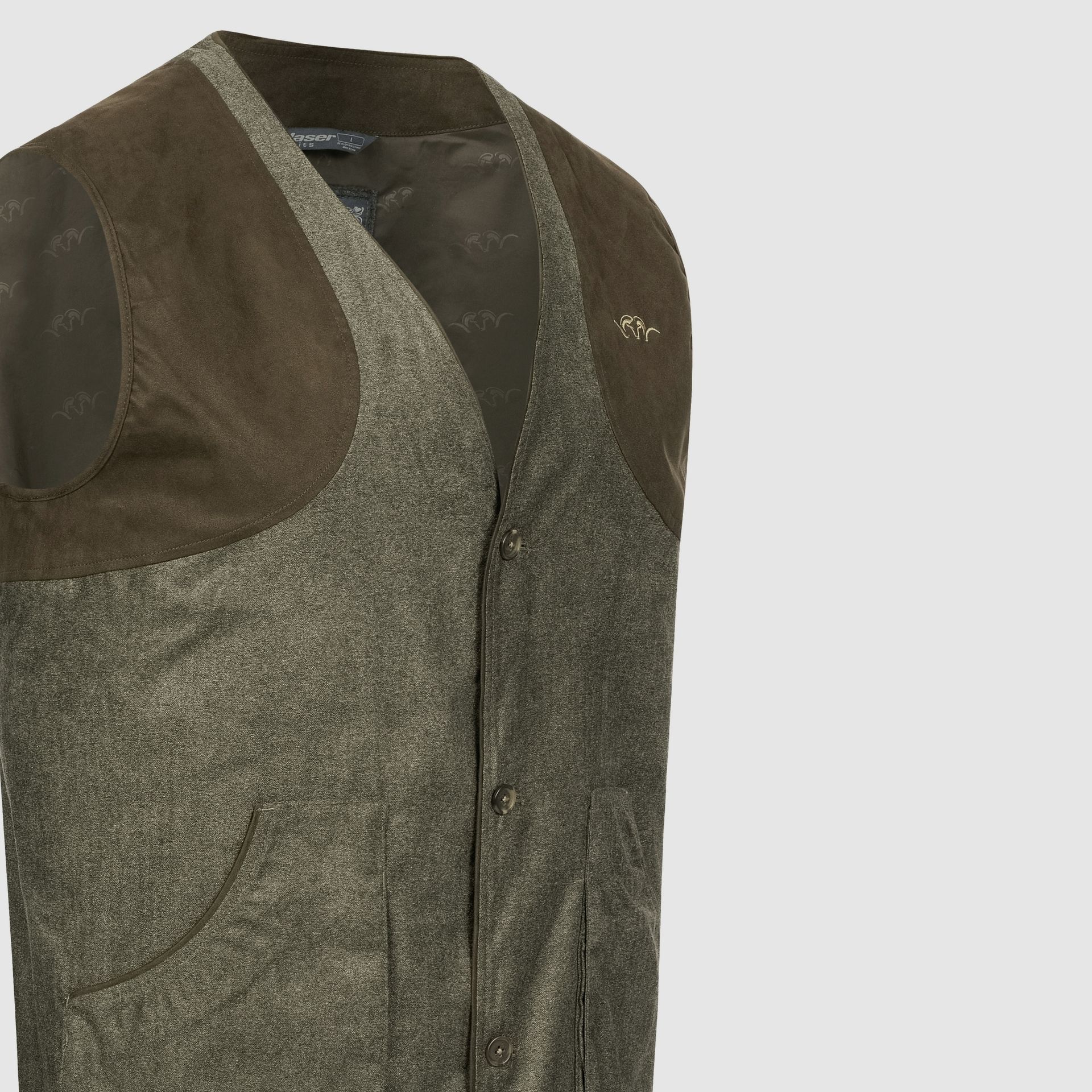Blaser Vintage Wing Green Vest, image 5 of 7