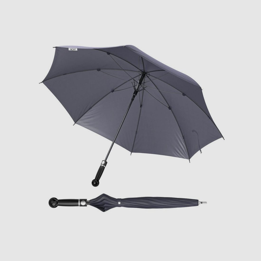 Der Sicherheitsschirm City-Safe – 78 cm, kompakt und extrem stabil, inklusive...
