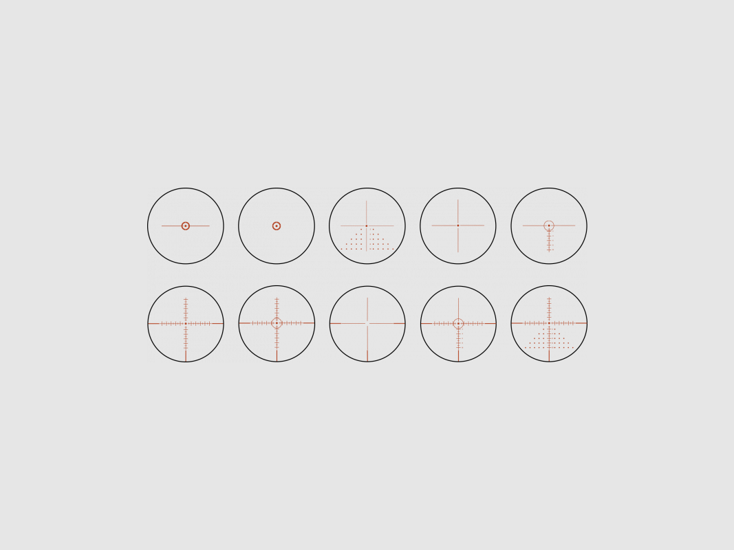 Konus Konuspro EL-30 6-24x50 10 umschaltbare Absehen durch patentierte LCD-Technologie