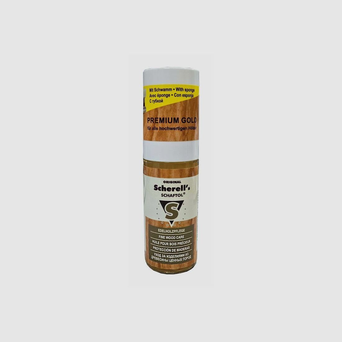 Ballistol Scherell s SCHAFTOL 50 ml Flasche mit Applikationsschwamm