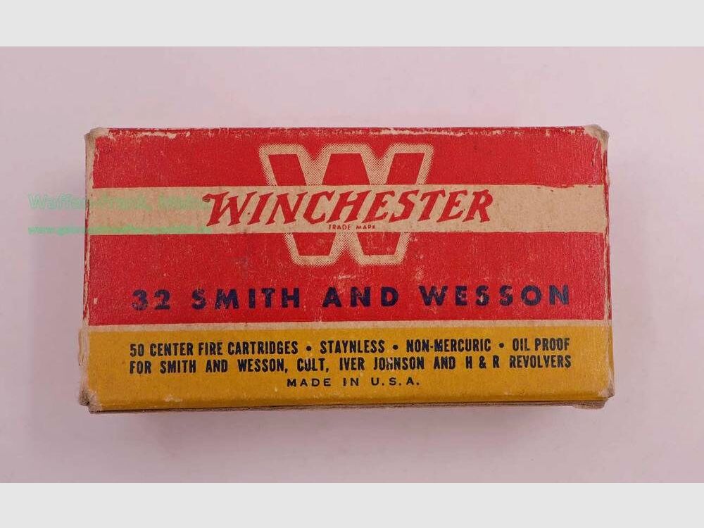 Winchester - USA Revolvermunition .32S&W short