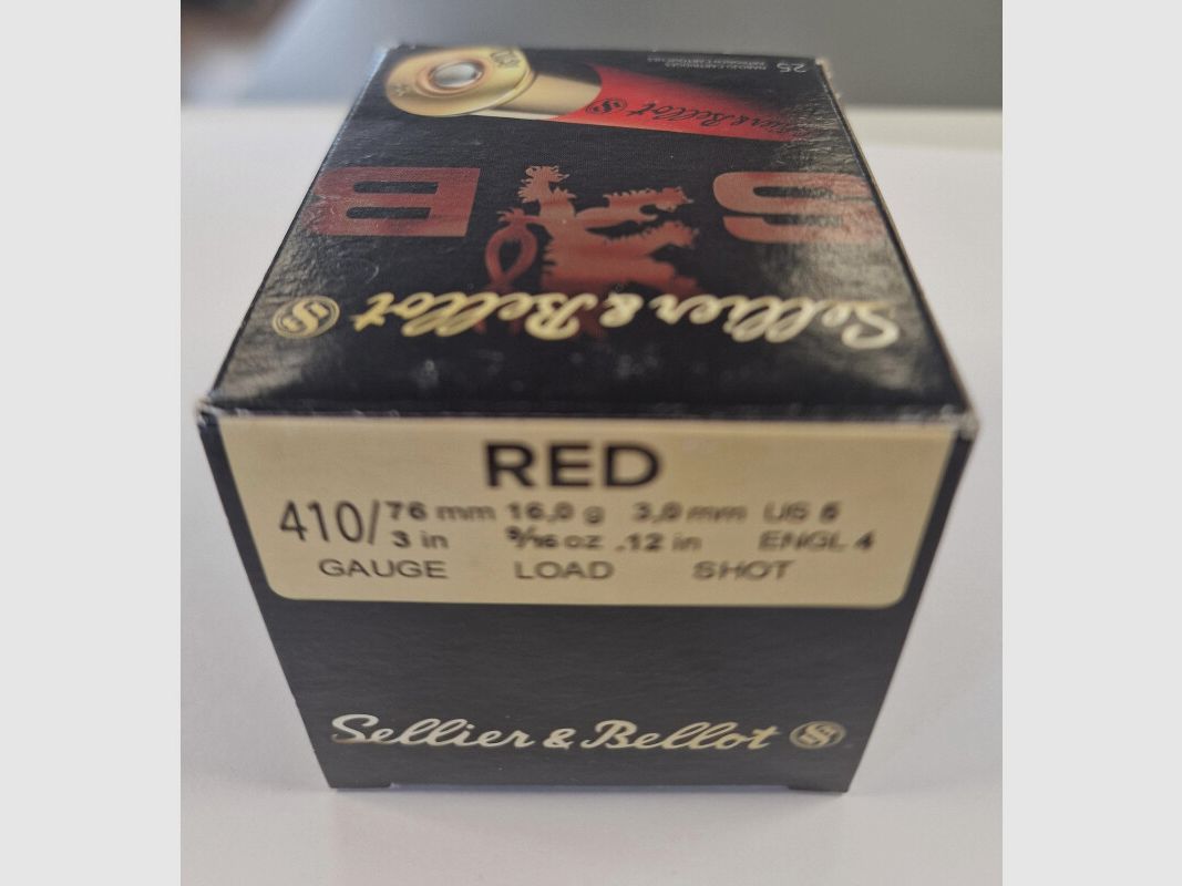 S&B 410/76 Red 3.0mm, image 2 of 2