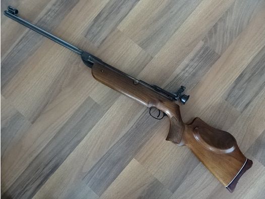 Diana Modell 60 Tiroler Schaft Knicklauf Match Luftgewehr Rarität