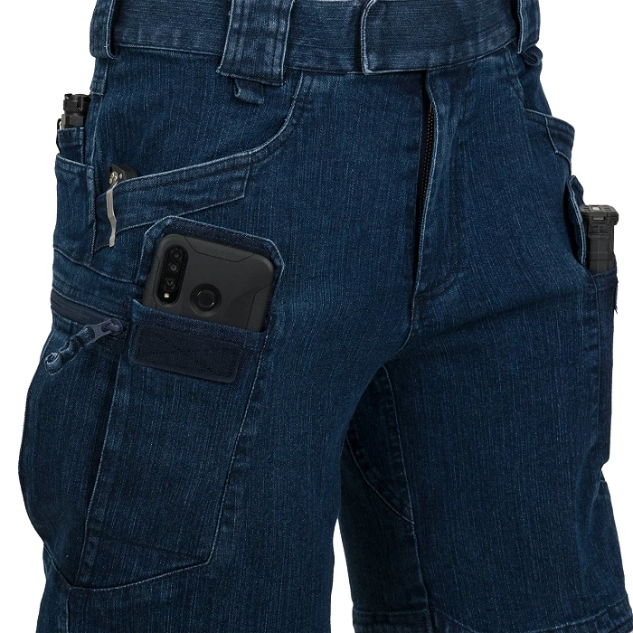 HELIKON Urban Tactical Shorts 8.5" – Denim Stretch – Marine Blue – M/Regular, image 21 of 22