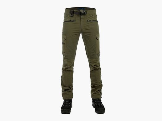 Motion Flex Pants Women Short Olive 42