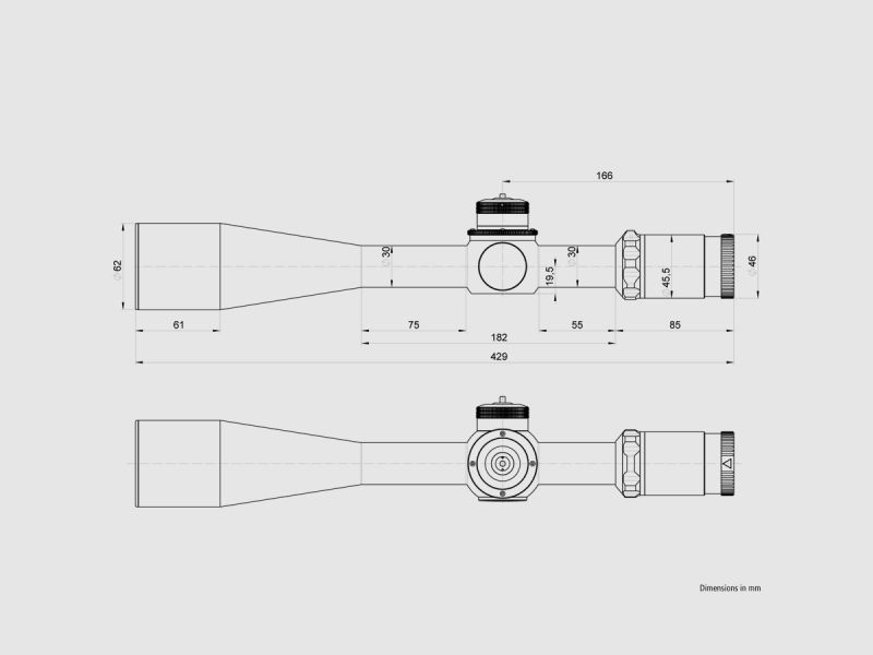 Kahles K1050 10-50x56 Zielfernrohr