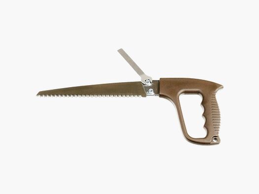 MFH MFH Handsäge mit Scheide und Gürtelclip braun
