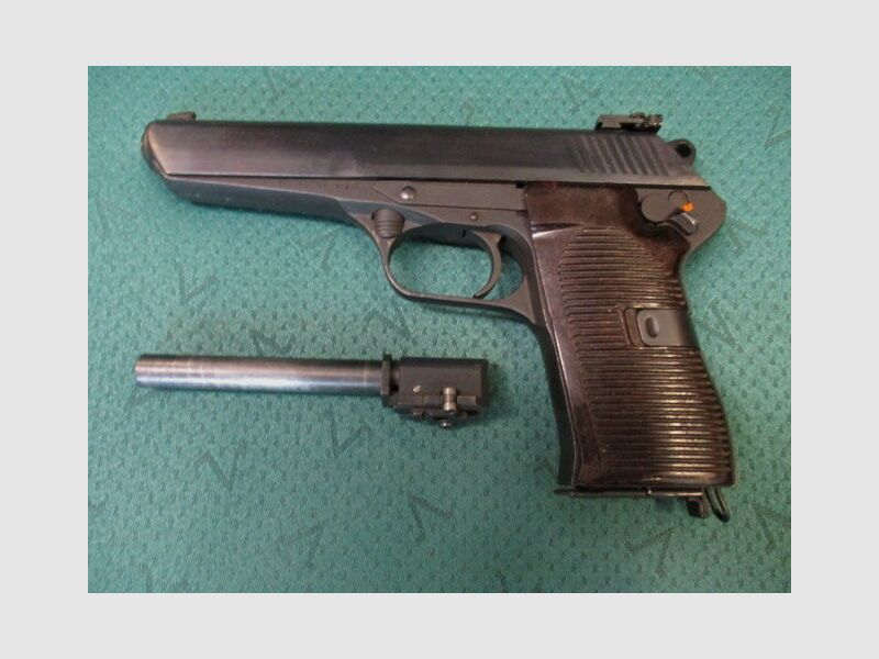 Pistole CZ 52 9mm Luger mit Wechsellauf 7,62Tokarew VZ52