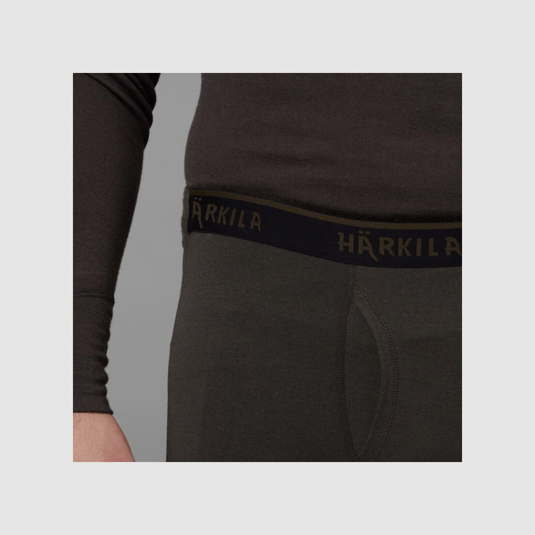 Härkila Herren Unterhose Base All Season Shadow brown