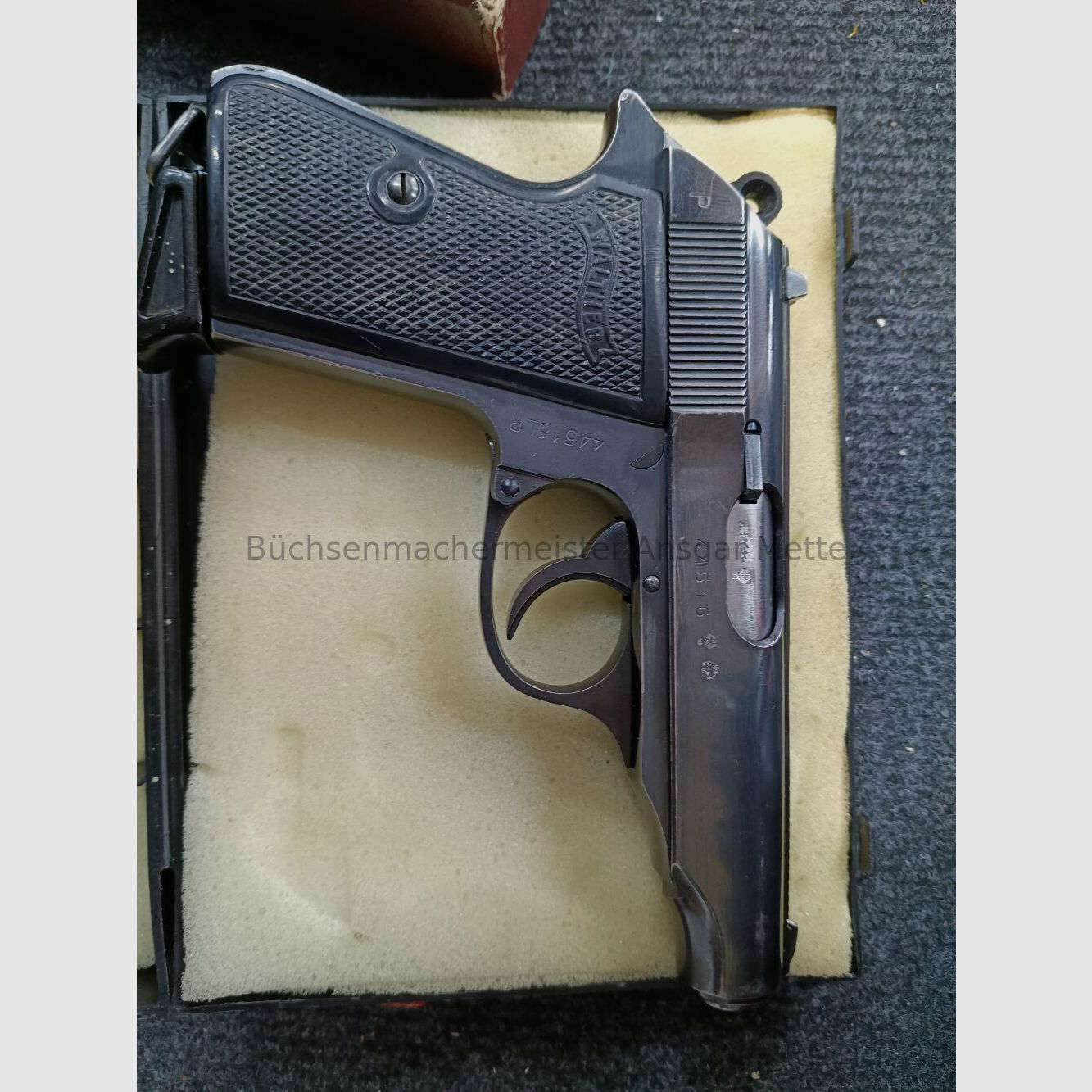 Walther PP "L66A1" of the British Army PP / L66A1