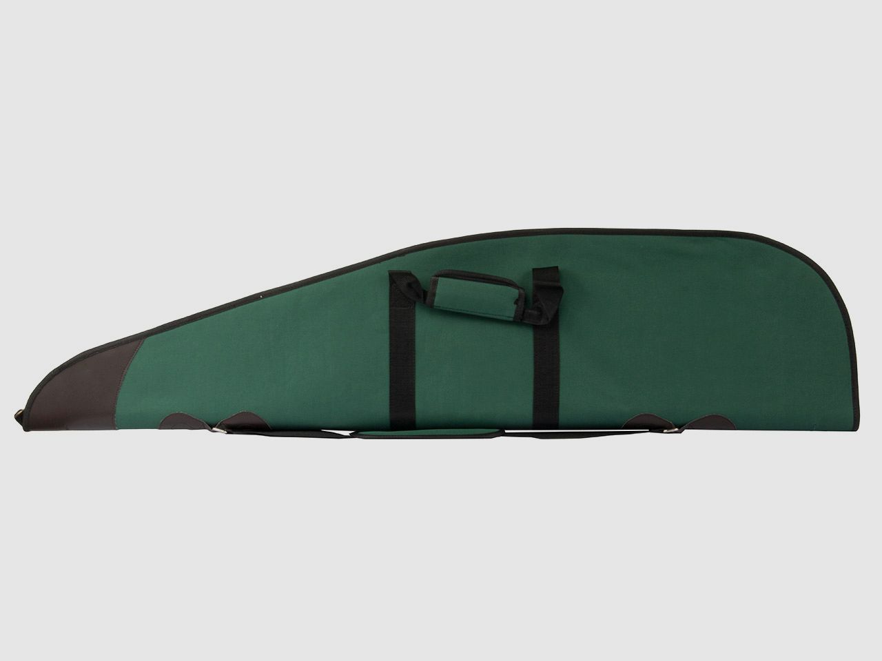 Gewehrfutteral Gewehrtasche 117 x 25 cm abschlieĂźbar Polyester grĂĽn braun schwarz fĂĽr Waffen mit Zielfernrohr