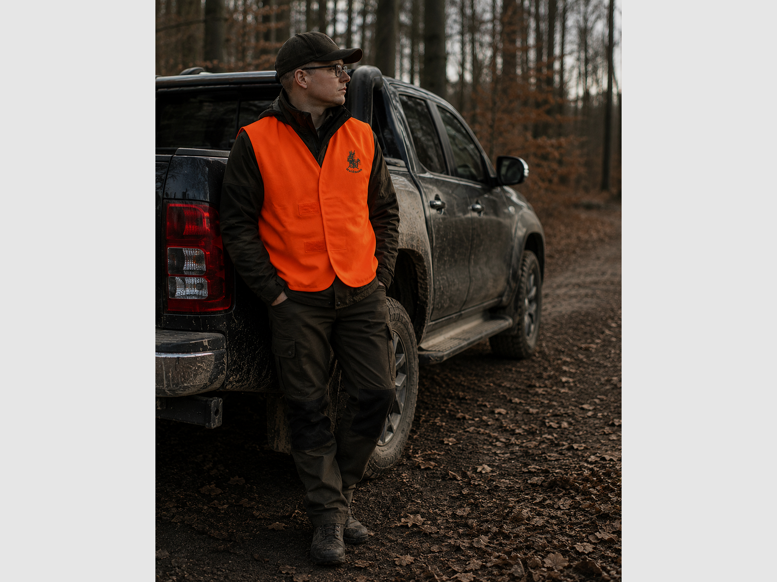 Waidmann Sicherheits-Signalweste Orange, Bild 5 von 5