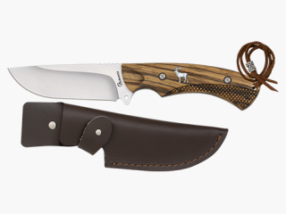 32798 – Jagdmesser ALBAINOX Hirsch. Fußscheide