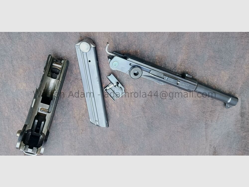 Mauser P.08, S/42 1936 gültiger Beschuss