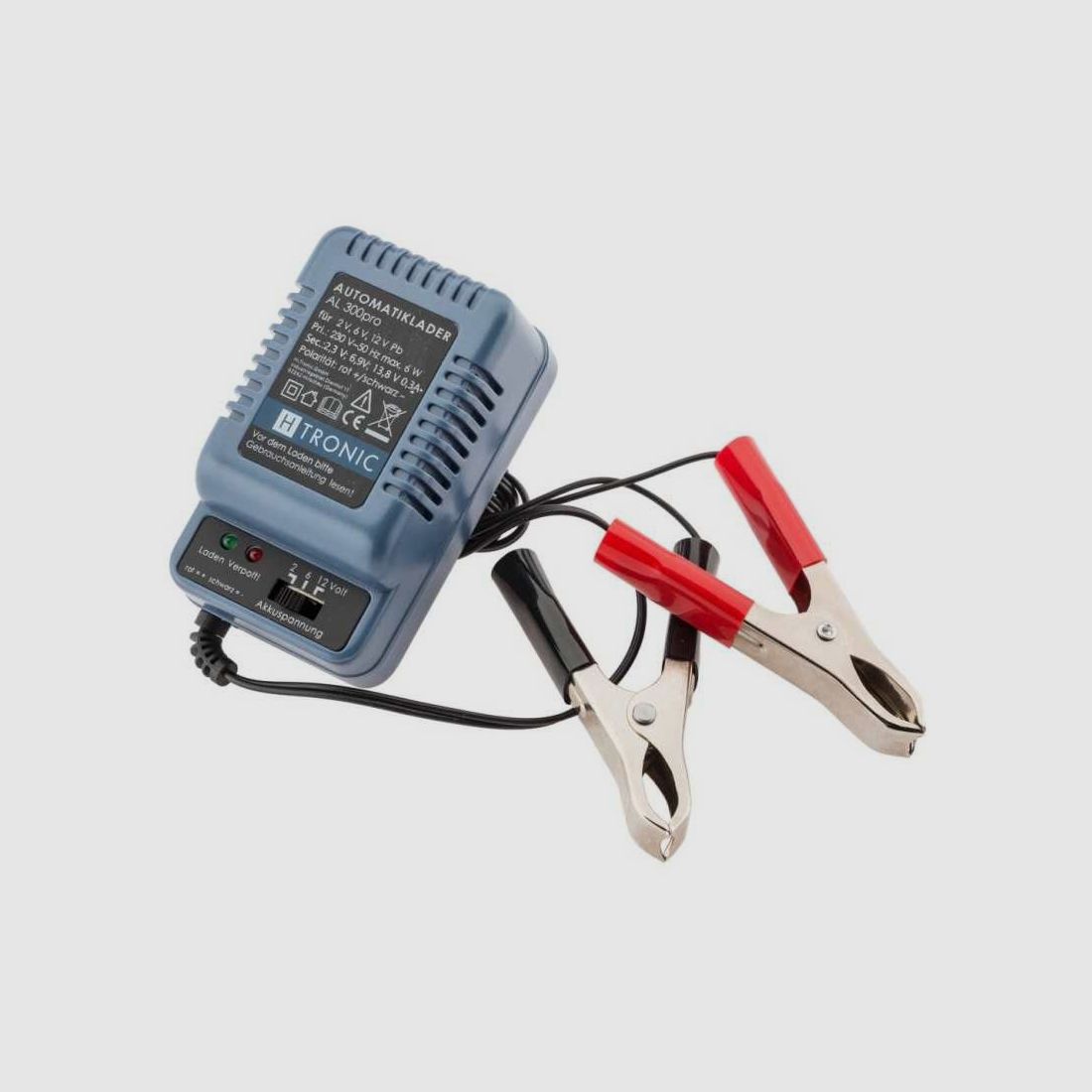 Ladegerät für 2, 6 oder 12 Volt