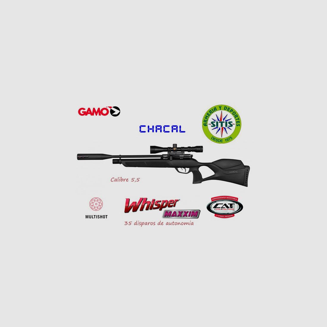GAMO CHACAL, Bild 2 von 2