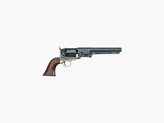 Revólver Uberti 1851 NAVY-OVAL TG .36 7.1/2" bronce octogonal pólvora negra 340000