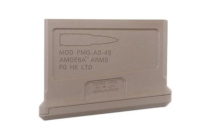 Kurzes Mid-Cap-Magazin mit 45 Kugeln für die Striker AS-01-Replik – Dark Earth, Bild 5 von 6