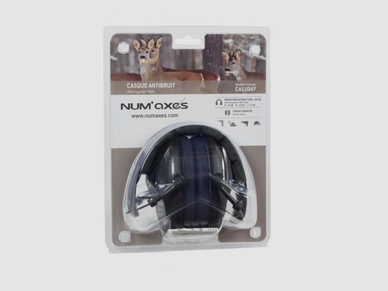 Casque antibruit CAS1047 Black, image 2 sur 2