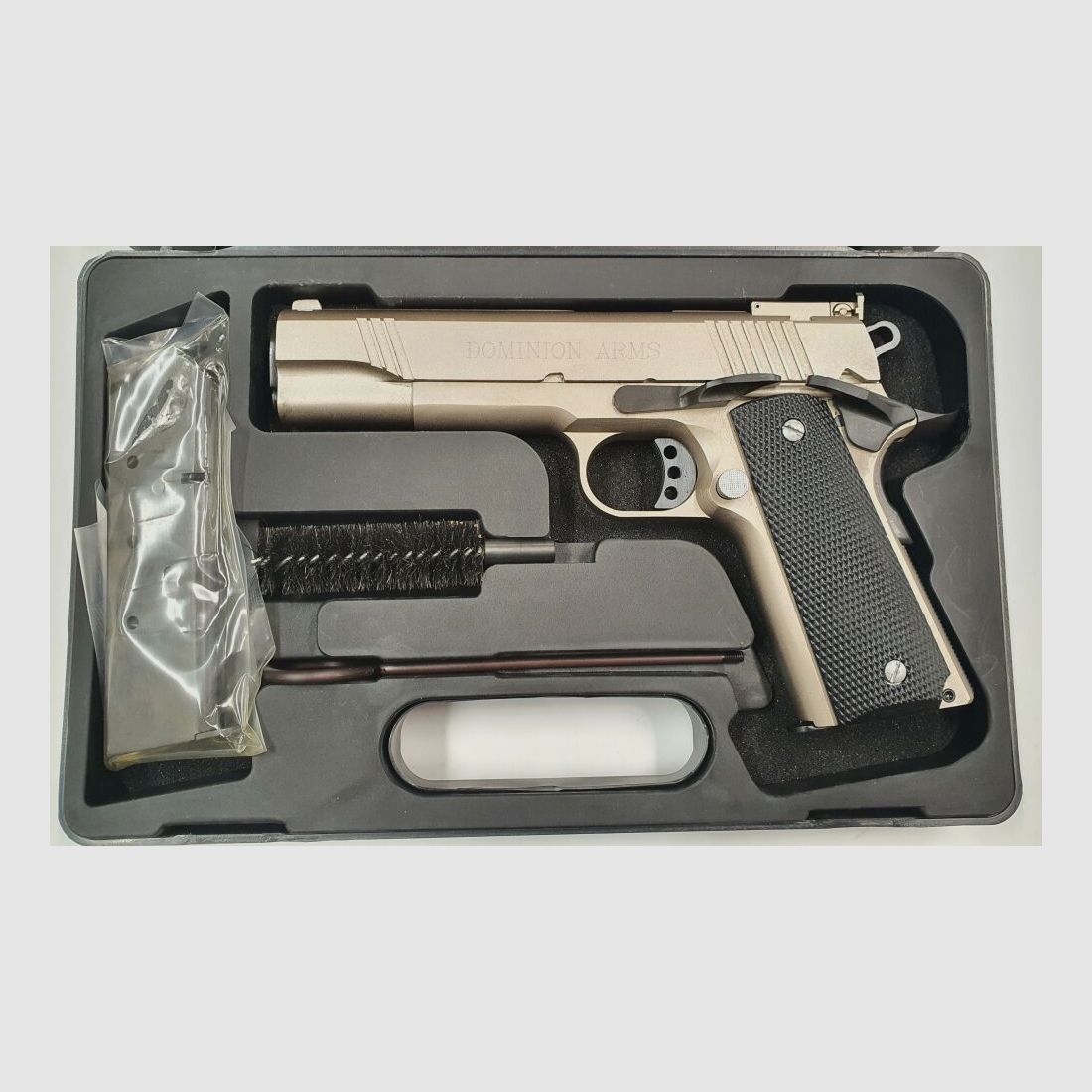 NORINCO Norinco 1911A1 Sport matowe chromowane, zdjęcie 10 z 10