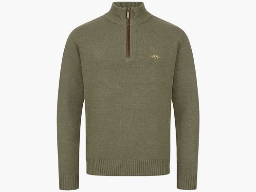 BLASER Herren Woll HZ Sweater Oliv