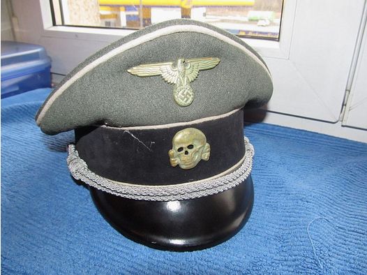 Schirmmutze SS Infanterie aus Wk2 