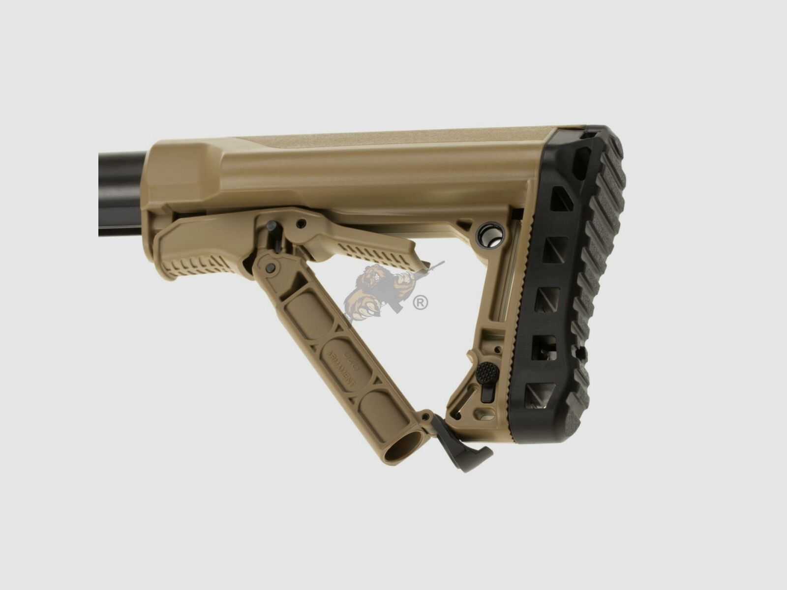 G&G CM16 SRXL with ETU in Desert Airsoft S-AEG free from 18