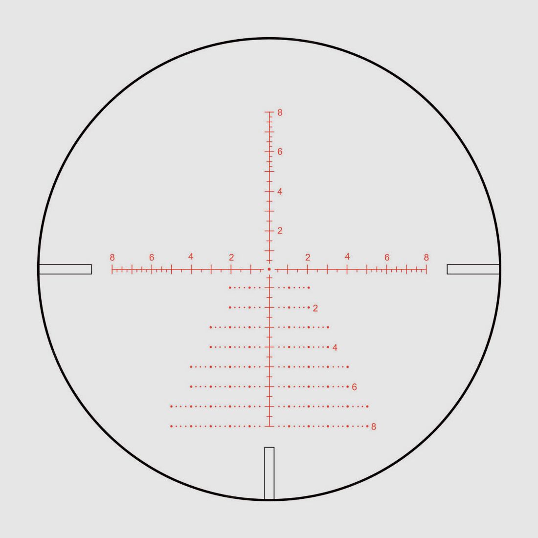 Vector Optics - Richtkijker Continental x8 3-24 SFP Zero Stop - 56 mm - Zwart - SCOL-T50, afbeelding 3 van 15