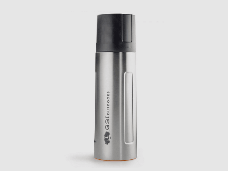 GSI Outdoors Glacier rostfreie Vakuumflasche 1 L
