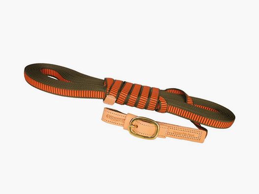 Niggeloh classic tracking strap in olive/orange