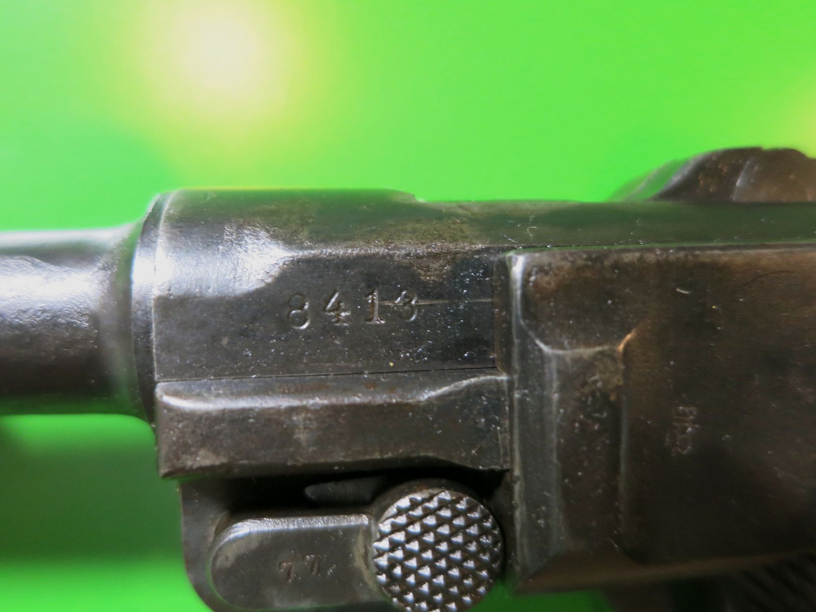 Deutsche Waffen- und Munitionsfabriken (DWM) 1917, Pistole 08 P08, 9 mm Luger     #39