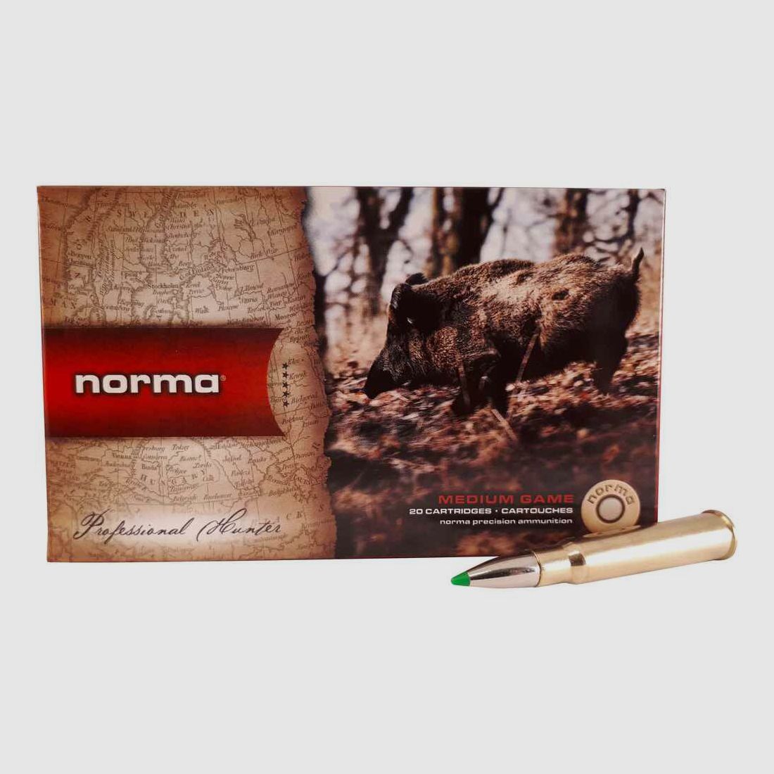 8x57 IRS Ecostrike 10,3g/160grs. Norma