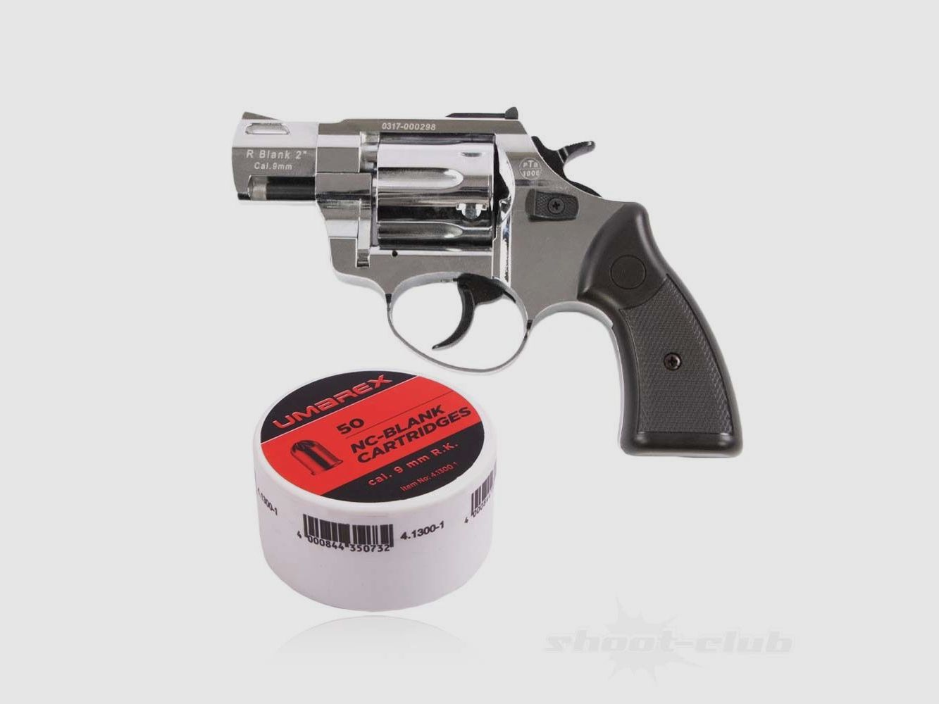 Zoraki Zoraki R2 2 inch chrome set 9mm R.K.