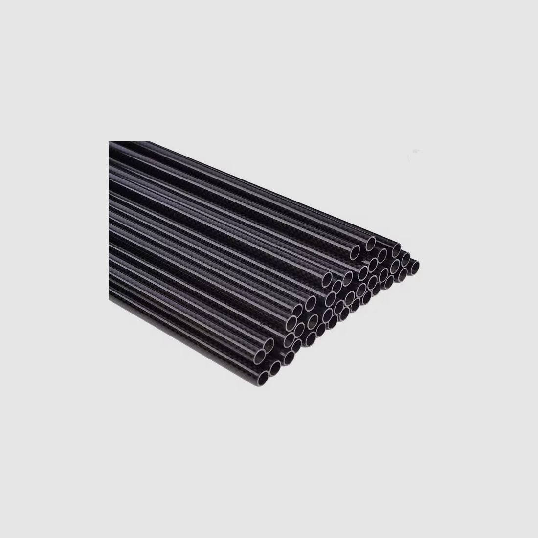 AMEYXGS - 31.5 inches - Spine 350 - Pure Carbon Arrow Shaft - 12 pieces - 3K High Performance Shafts for Compound & Recurve Bows