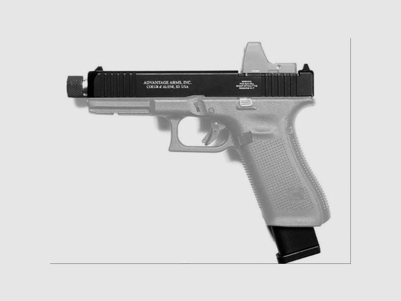 Advantage Arms Pistol Conversion Kit for Glock 17/34 Gen4/Gen5 .22lr MOS and Thread